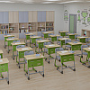 Парта 1М Smart (Перф. Экран) Парта 1М Smart (Перф. Экран)